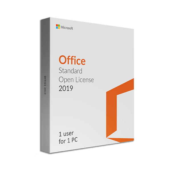 Microsoft Office 2019 Standard Open License