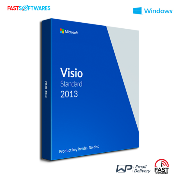 Microsoft Visio 2013 Standard (1 Pc Install)