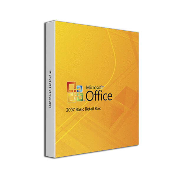 Microsoft Office 2007 Basic Retail Box