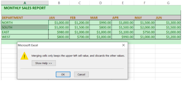 How To Merge Cells In Excel 69 merging data cells