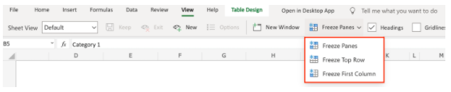 Guide on How to Freeze Rows or Columns in Excel for Mac 23 microsoft office excel