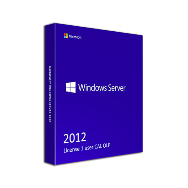 Microsoft Windows Server 2012 License 1 user CAL OLP