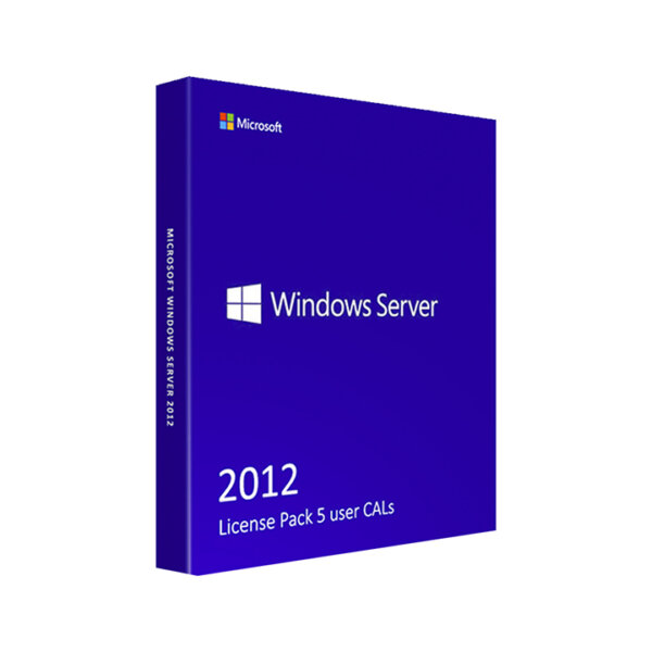 Microsoft Windows Server 2012 License Pack 5 user CALs