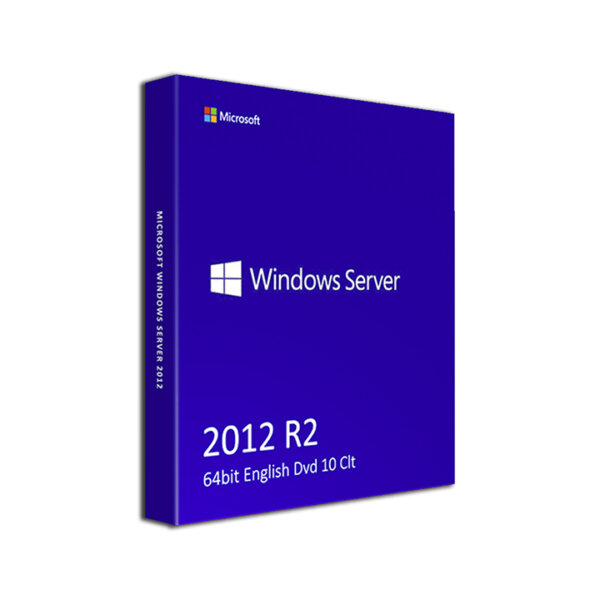 Microsoft Windows Server 2012 R2 64bit English Dvd 10 Clt