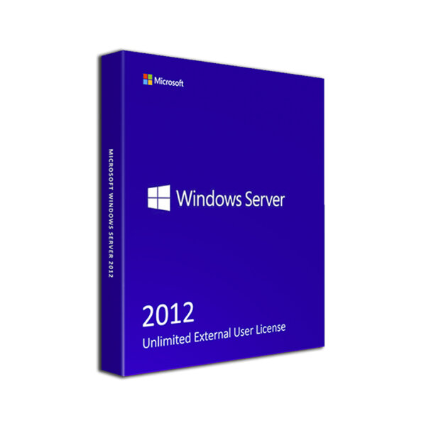Microsoft Windows Server 2012 Unlimited External User License