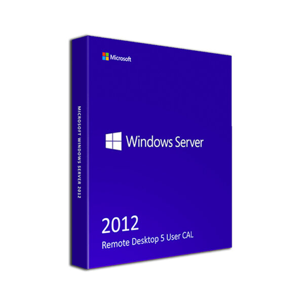 Windows Server 2012 Remote Desktop 5 User CAL