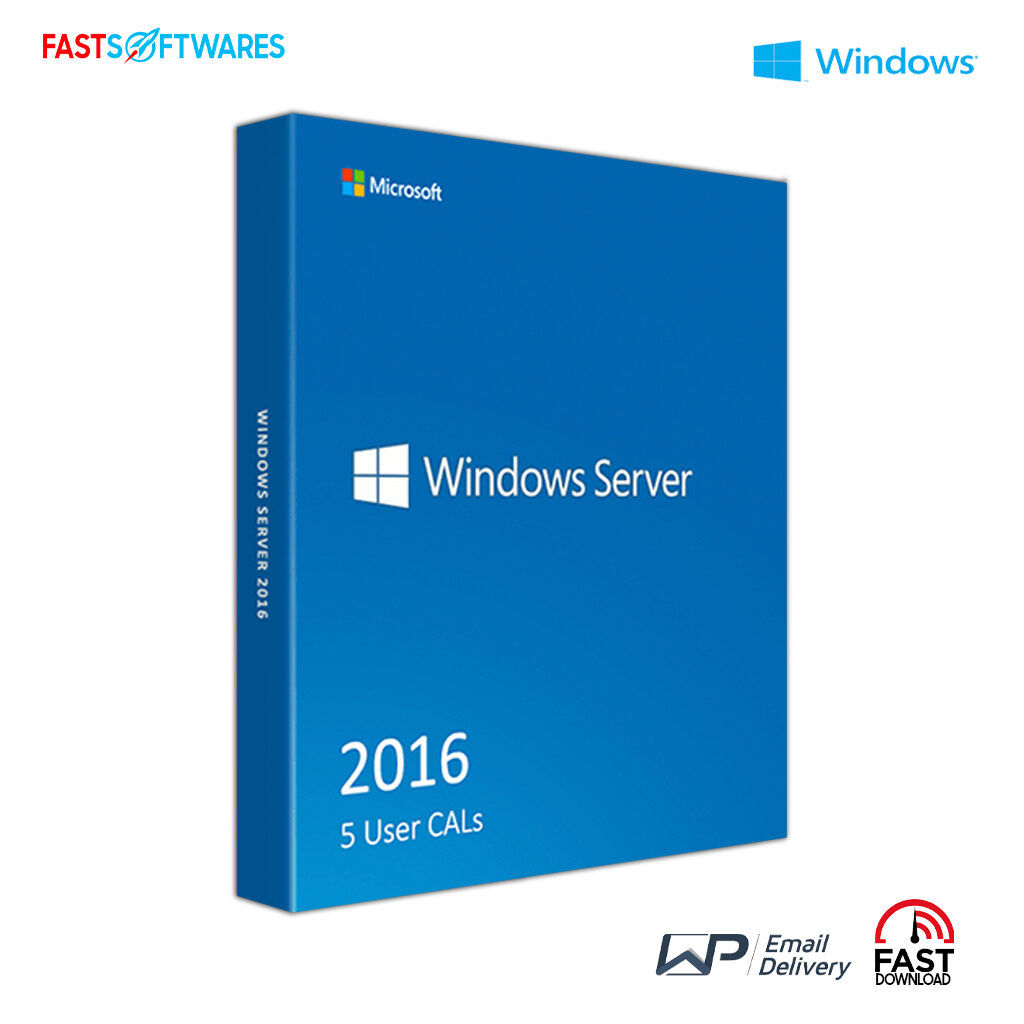 About 64 Windows Server 2016 5 User CALs