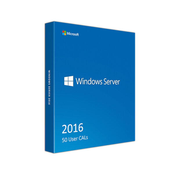 Windows Server 2016 50 User CALs