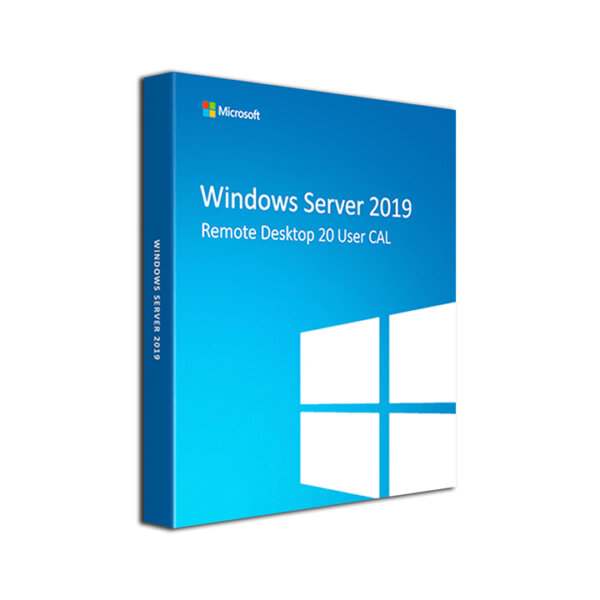 Windows Server 2019 Remote Desktop 20 User CALs