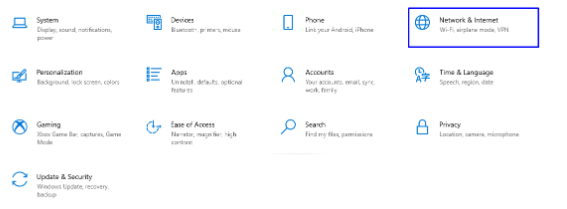 How To Use Wifi Direct In Microsoft Windows 10 40 Accessing the Network and Internet Settings