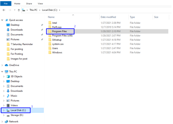 7 Methods To Show NVIDIA Control Panel On Windows 10 103 Program Files location