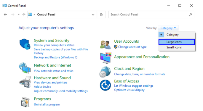 7 Methods To Show NVIDIA Control Panel On Windows 10 99 This is the Control Panel Window