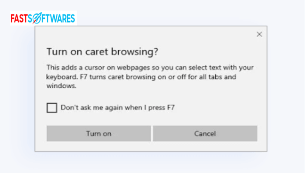 What is Caret Browsing in Windows 10? 41 caret browsing
