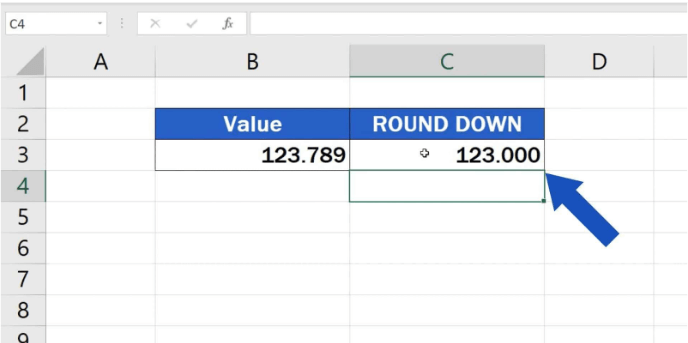 Learn How To Use Excel Round Down Function, the Easy Way! 83 excel round number 3 decimal
