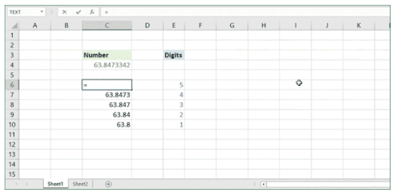 Learn How To Use Excel Round Down Function, the Easy Way! 73 Executing excel formula
