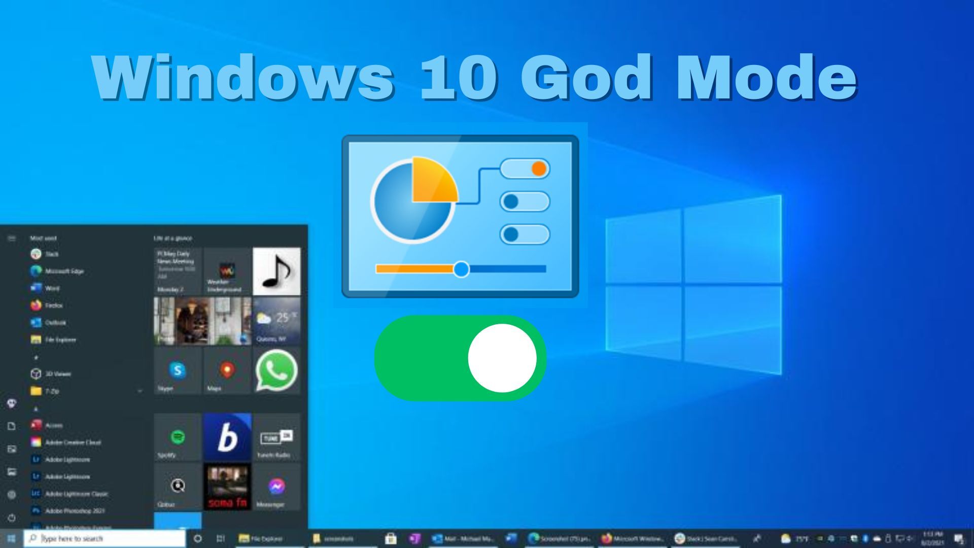 Windows 10 desktop