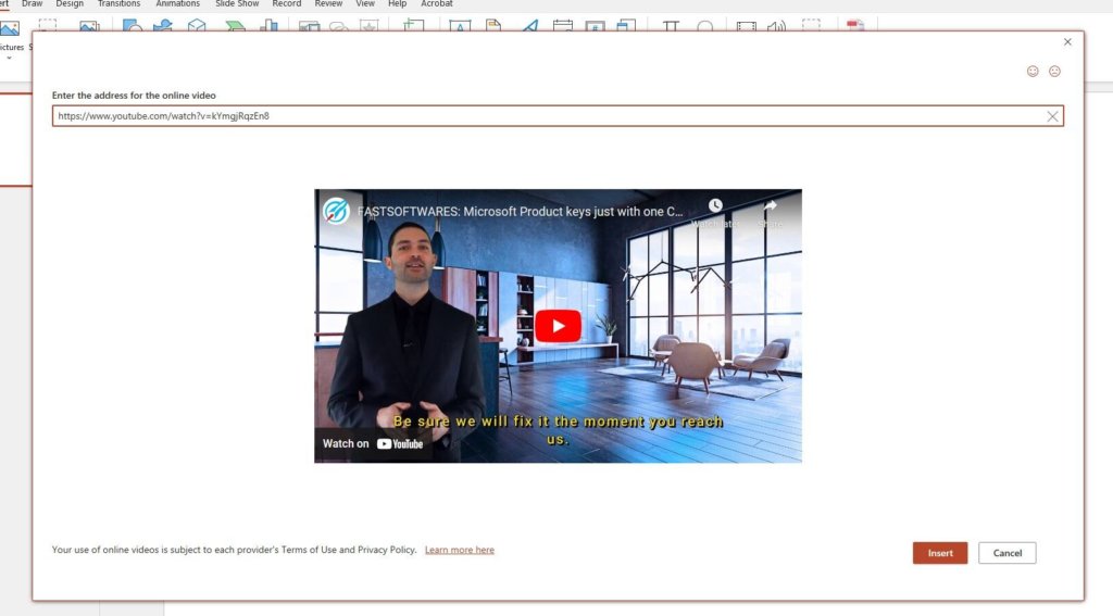 Embedding Excellence: How to Add YouTube Video to PowerPoint 22 Inserting Link in Microsoft PowerPoint