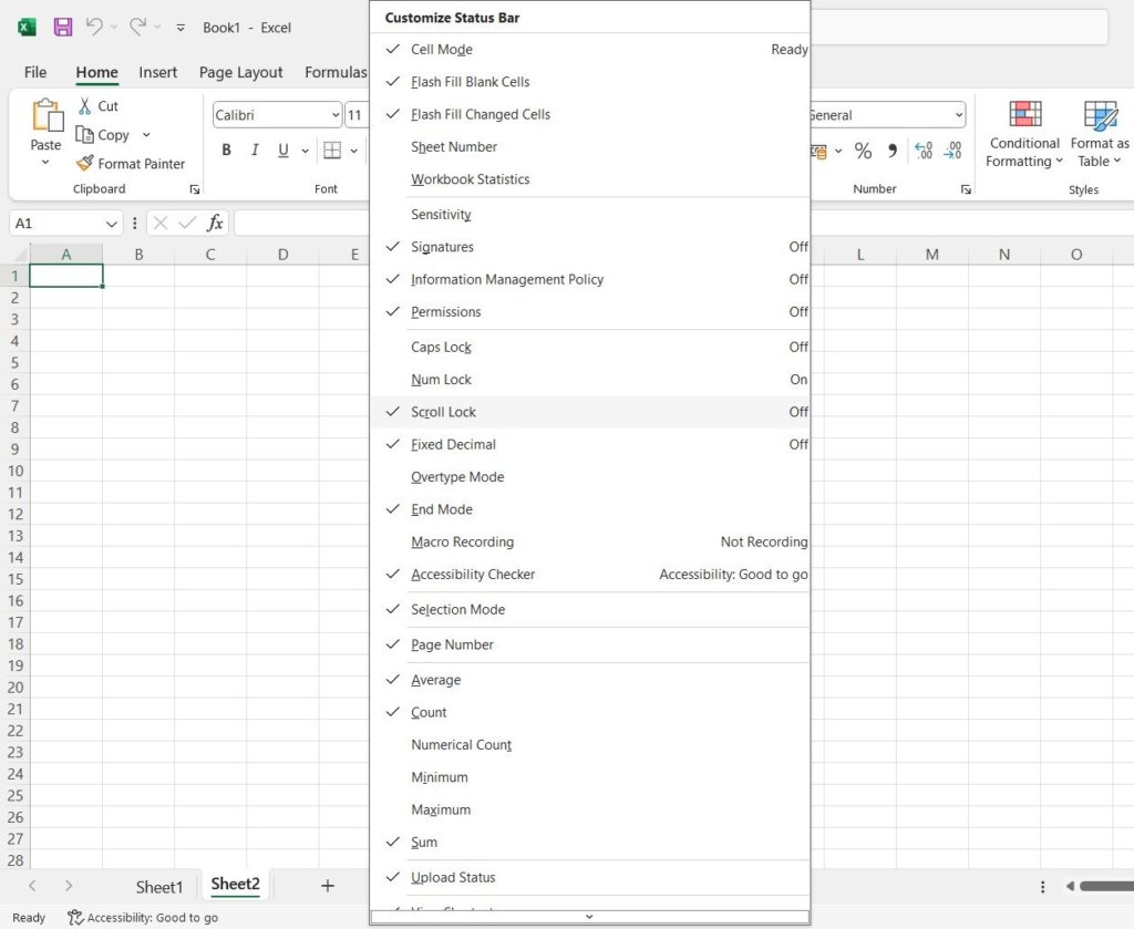 How to Fix the Arrow Keys Not Working in Excel 78 excel selecting scroll lock