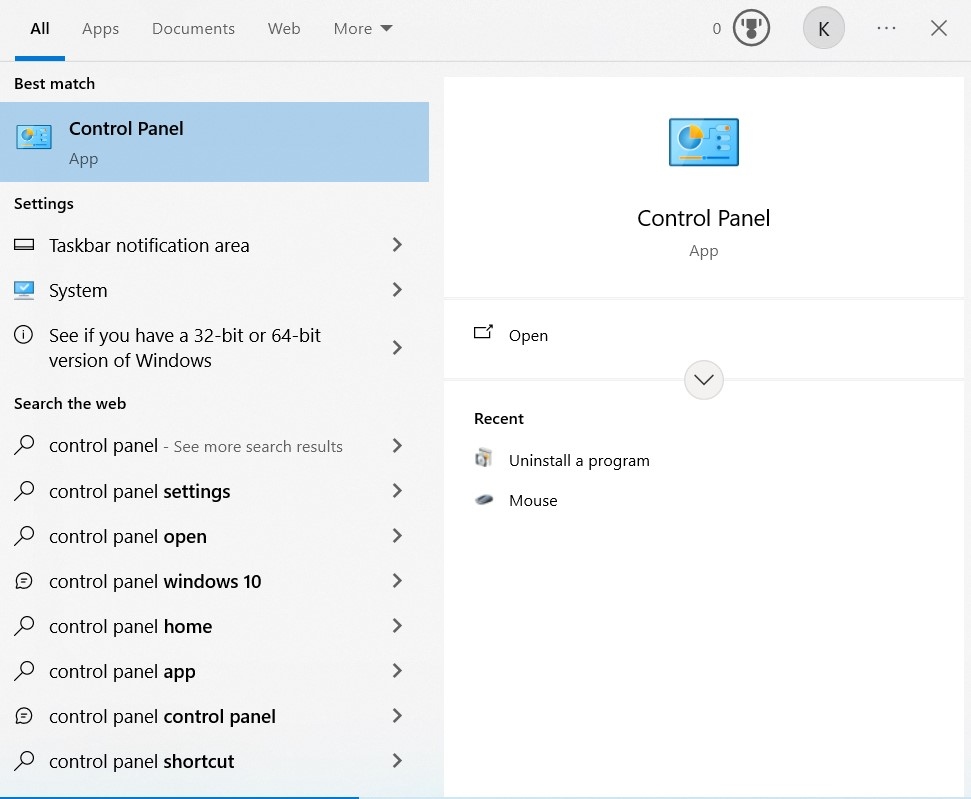 How to Fix the Arrow Keys Not Working in Excel 79 searching control panel