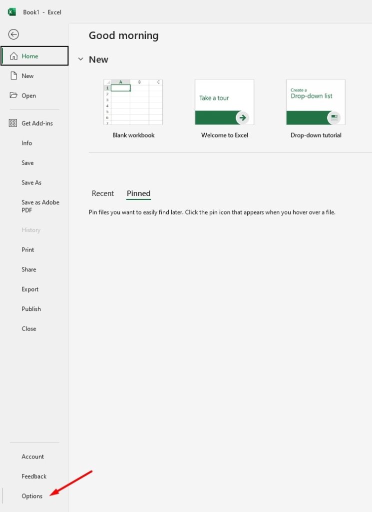 How to Fix the Arrow Keys Not Working in Excel 83 In excel select options