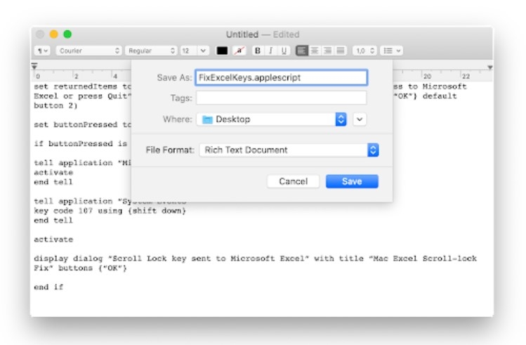 How to Fix the Arrow Keys Not Working in Excel 90 Save