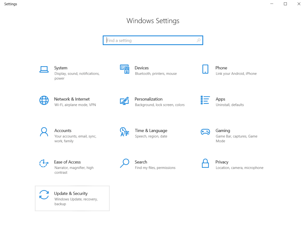 How To Hide Taskbar in Full Screen in Windows 10/11 53 Windows settings overview