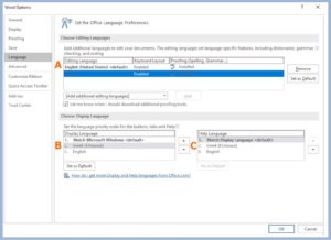 Enhance Microsoft Office: Latest Language Accessory Packs for Microsoft Office 18 set-the-office-language