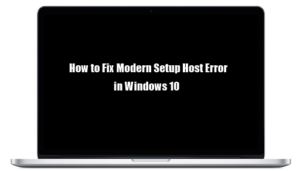 Modern Setup Host
