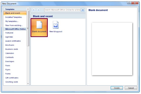 Easy Steps to Create a Document in Word: A Beginner's Guide 12 create-document