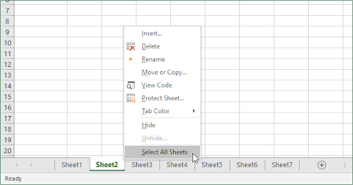 Mastering Microsoft Excel 2019 : A Step-by-Step Guide on How to Group Worksheets 36 Excel