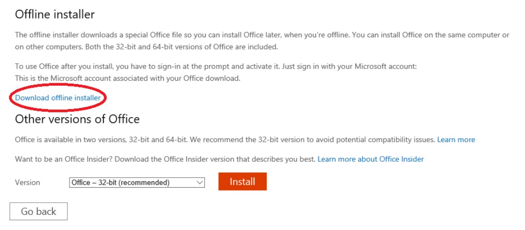Using Microsoft Office Offline Installer: Home Guide 21 fastsoftwares how to use office offline installer for office home 01