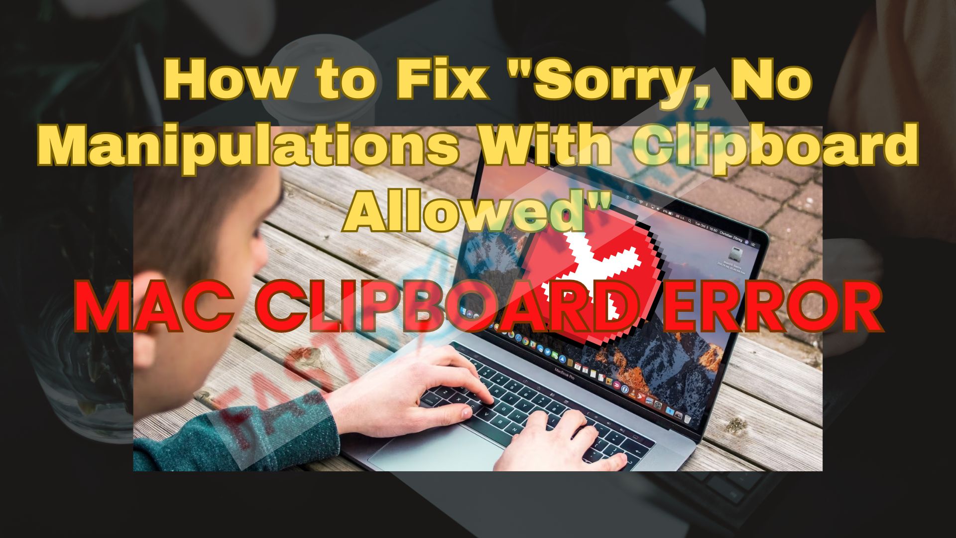 Mac clipboard error