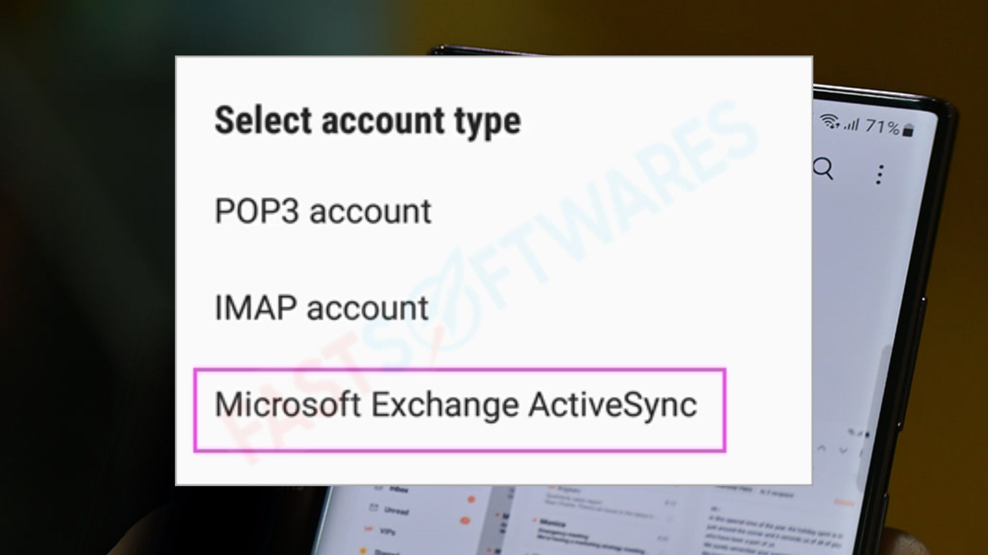Samsung Email App for Android Configuring Step-by-Step Guide 17 Samsung Email app