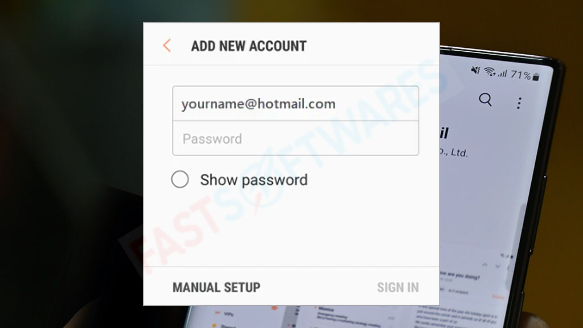 Samsung Email App for Android Configuring Step-by-Step Guide 18 Samsung Email app