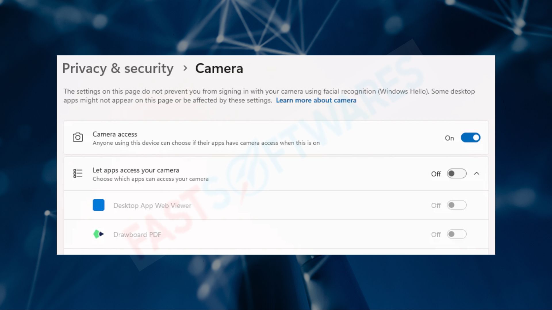 How to Fix No Camera Attached Error Code 0xA00F4244 64 no camera attached
