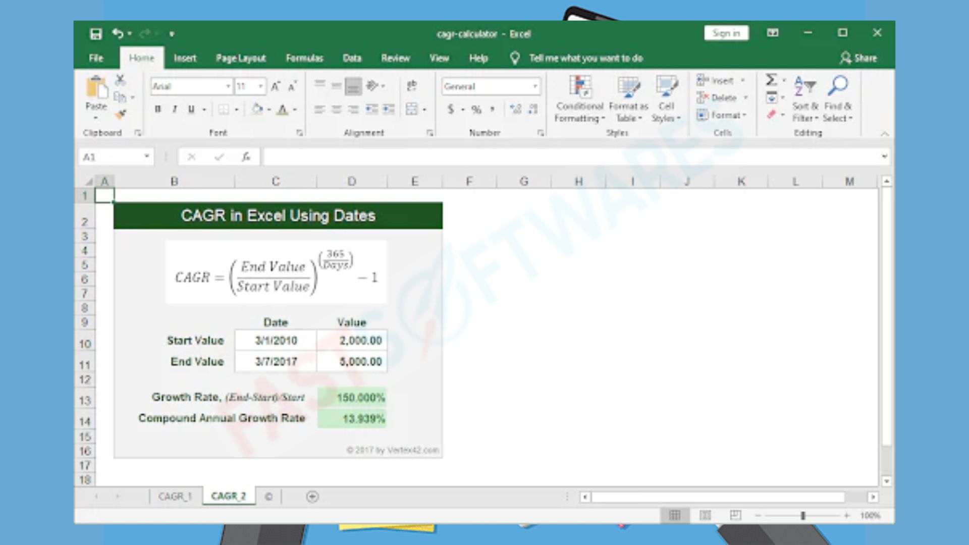 Excel CAGR calculation: A Step-by-Step Guide 30 Excel CAGR calculation