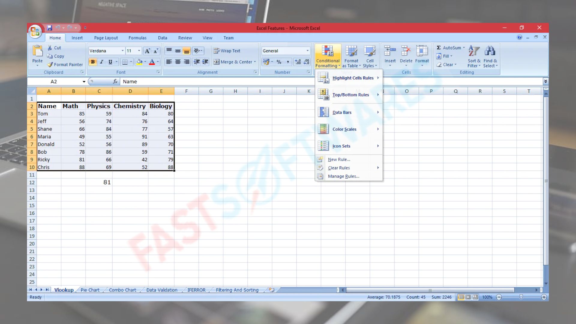 A Comparative Analysis of Microsoft Excel Versions 2010-2019 106 Microsoft Excel