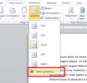 How to Make Columns in Microsoft Word: A Comprehensive Guide 78 How to Make Columns in Microsoft Word g