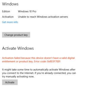 Resolving Unable to Reach Windows Activation Server Issues: A Definitive Guide 47 windows activation