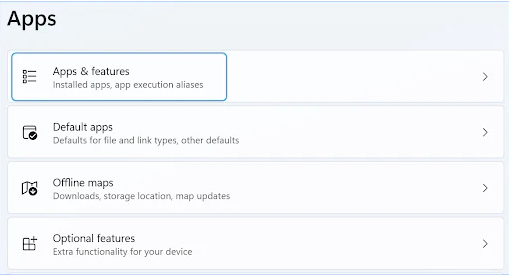 Fixing “File System Error -2147163893” on Windows 11 and 10 92 apps and features