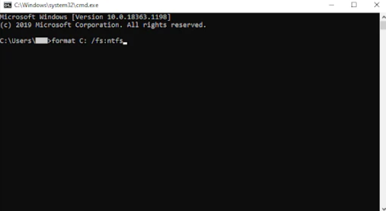 How to Fix “Windows Was Unable to Complete the Format” Error 61 cmd