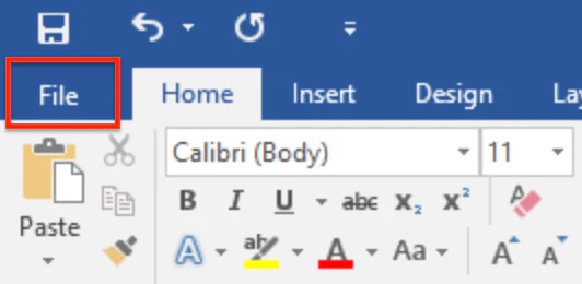 Recover Unsaved Word Document: Essential Tips 27 file option