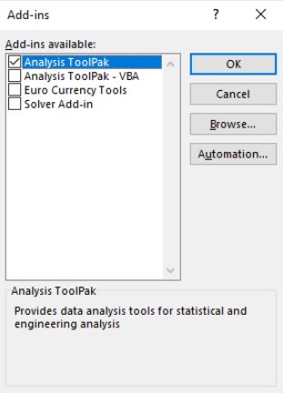 How to Use the Excel Data Analysis ToolPak: Step-by-Step Guide 56 fastsoftwares how to use the excel data analysis toolpak 06