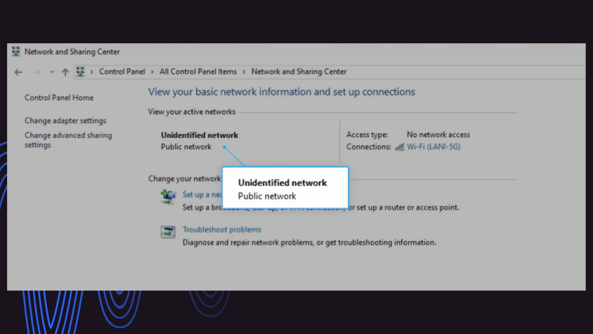 Unidentified Network Issue Windows 11/10 with Proven Fixes 86 unidentified network