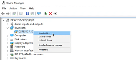How to Fix or Download CSR8510 A10 Driver on Windows 10 17 fastsoftwares how to fix or download the csr8510 a10 driver on windows 10 02