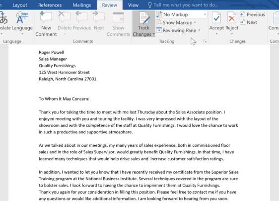 The Beginner’s Guide to Microsoft Word 71 track changes advance features in word
