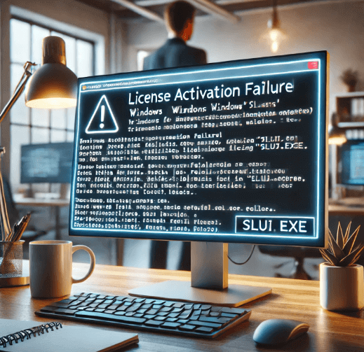 license activation slui exe failed