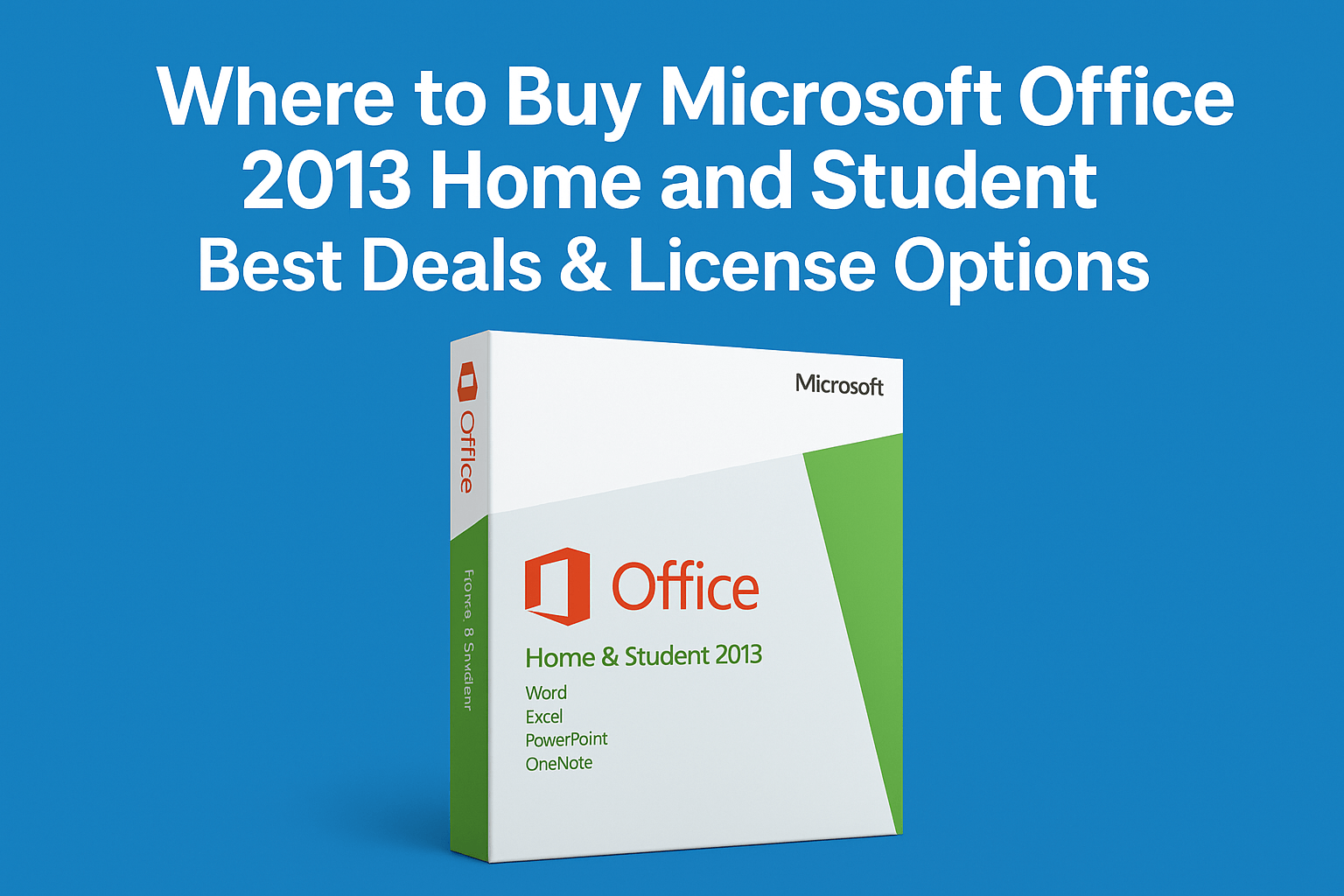 Buy Microsoft Office 2013 Home and Student - Best Deals 2024