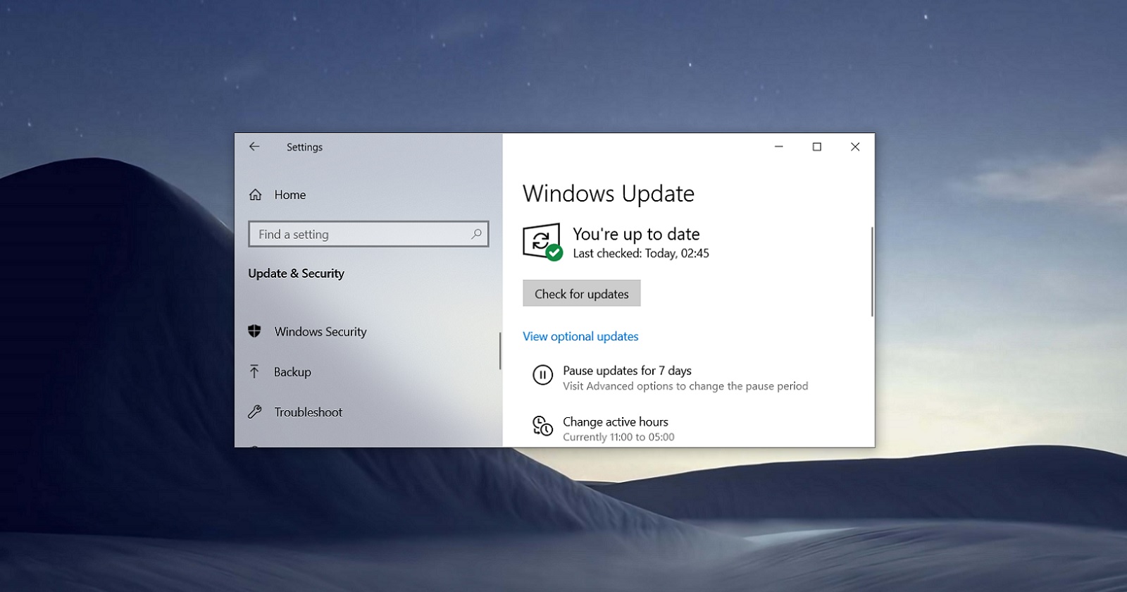 Windows 10 Home 2021 Update
