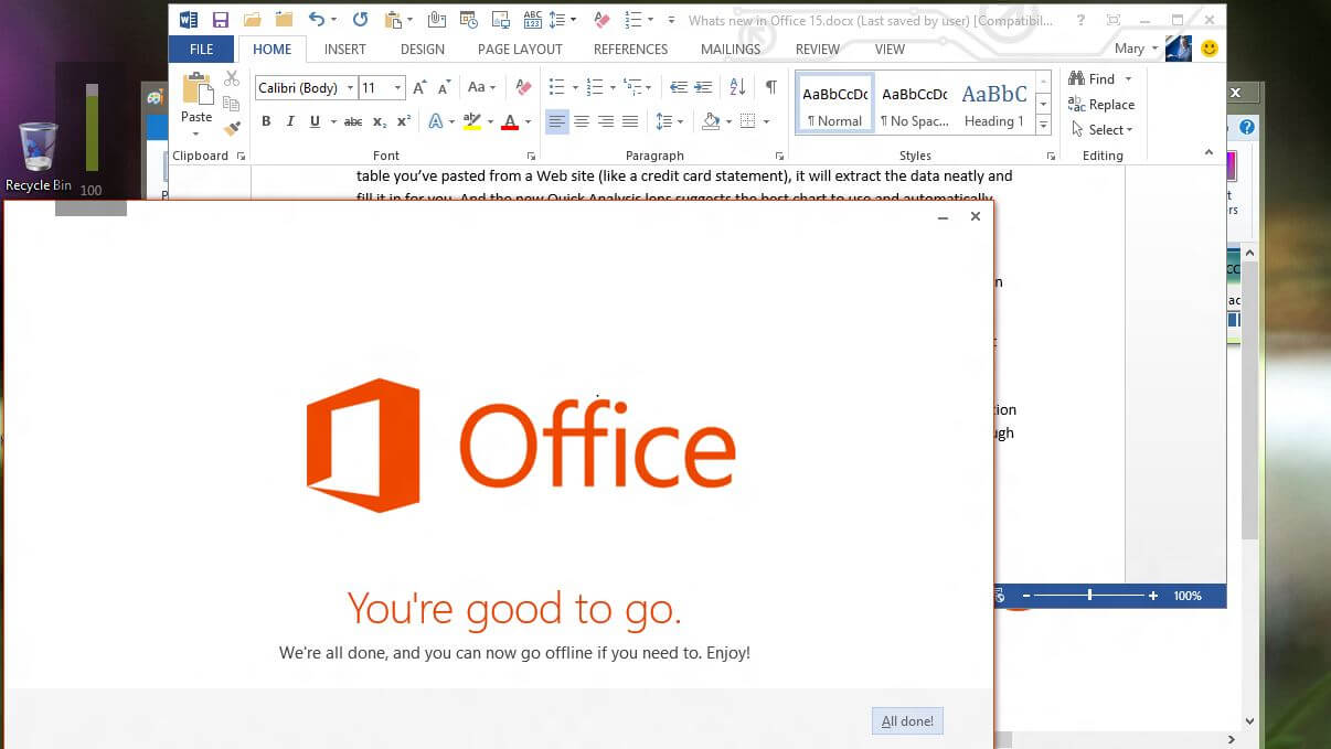 office 2013 home and business review
